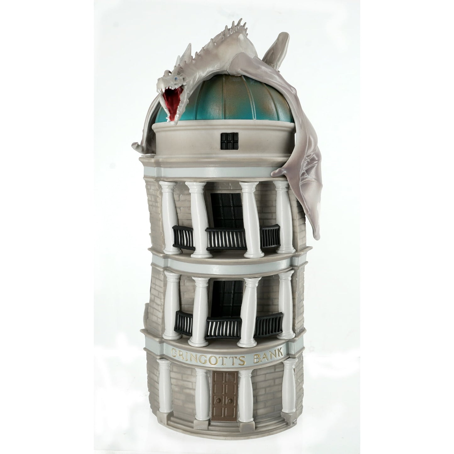 Harry Potter Diagon Alley Gringotts Bank Dragon PVC Figure Coin Bank Piggy Bank