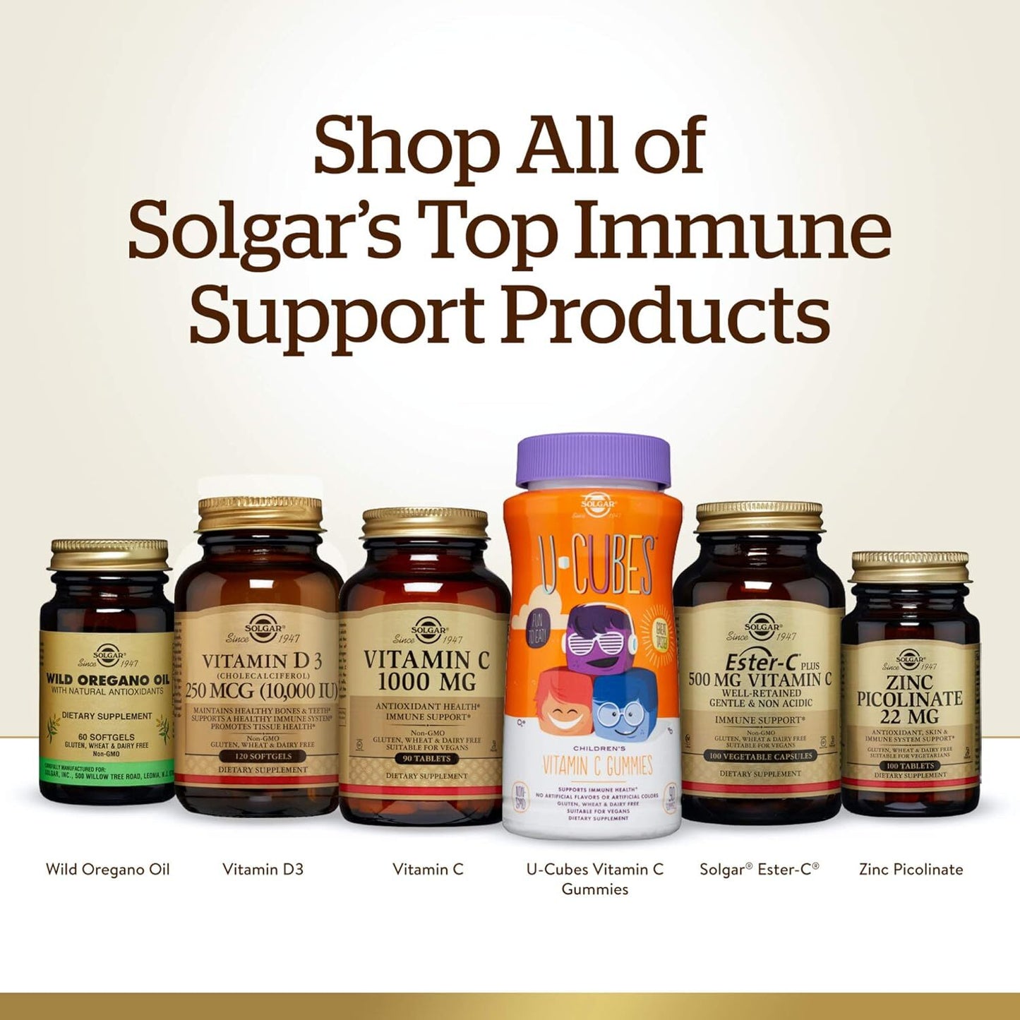 Solgar Ester-C 1000 mg Vitamin C , 180 Tablets