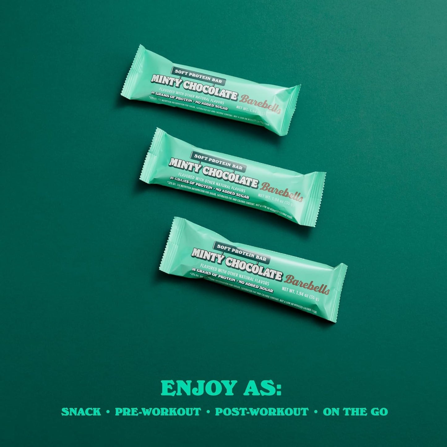 Barebells Soft Protein Bar Minty Chocolate 12 bars