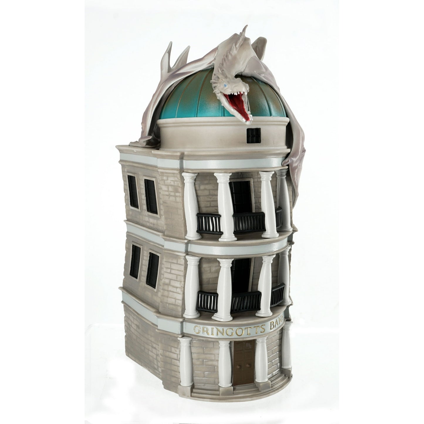 Harry Potter Diagon Alley Gringotts Bank Dragon PVC Figure Coin Bank Piggy Bank