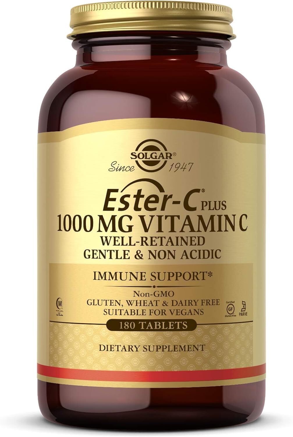 Solgar Ester-C 1000 mg Vitamin C , 180 Tablets