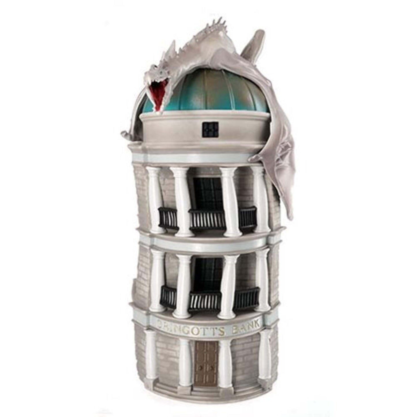 Harry Potter Diagon Alley Gringotts Bank Dragon PVC Figure Coin Bank Piggy Bank