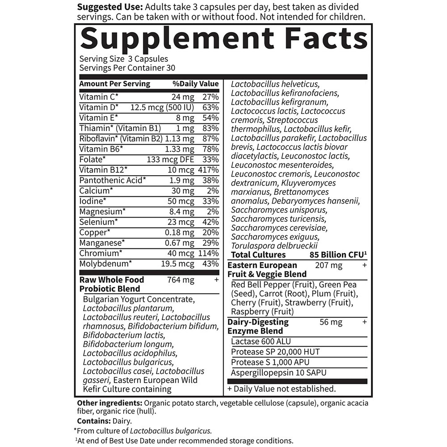 Garden of Life - RAW Probiotics Women - 90 Vegetarian Capsules ( Pack of 5 )