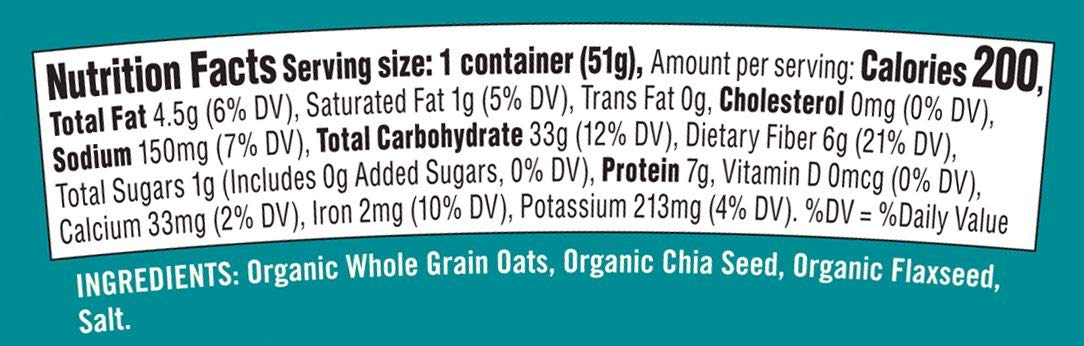 Bob's Red Mill Organic Oat Cup, Fruit & Seed, 1 cup (Pack of 12)- Non GMO, Whole Grain, Kosher