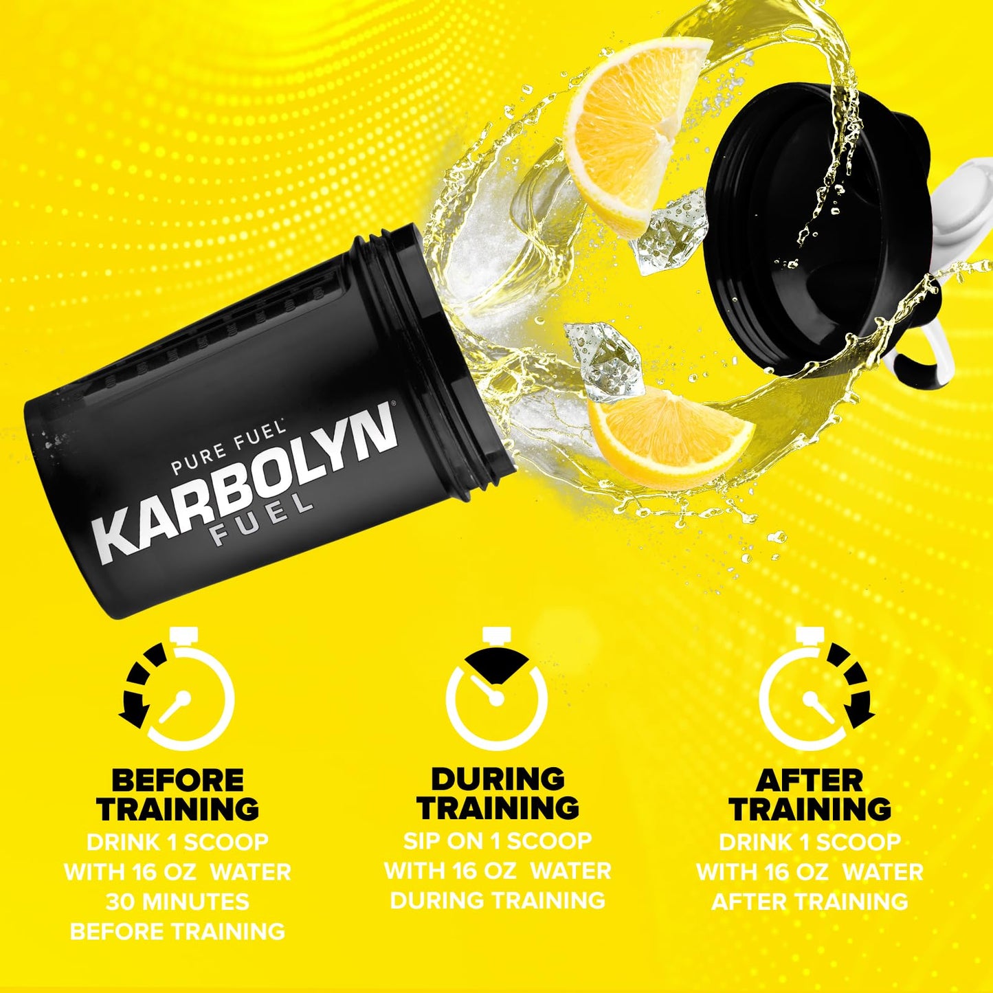 EFX Sports Karbolyn Fuel | Fast-Absorbing Carbohydrate Powder | Carb Load, Sustained Energy, Quick Recovery | Stimulant Free | 39 Servings (Neutral)