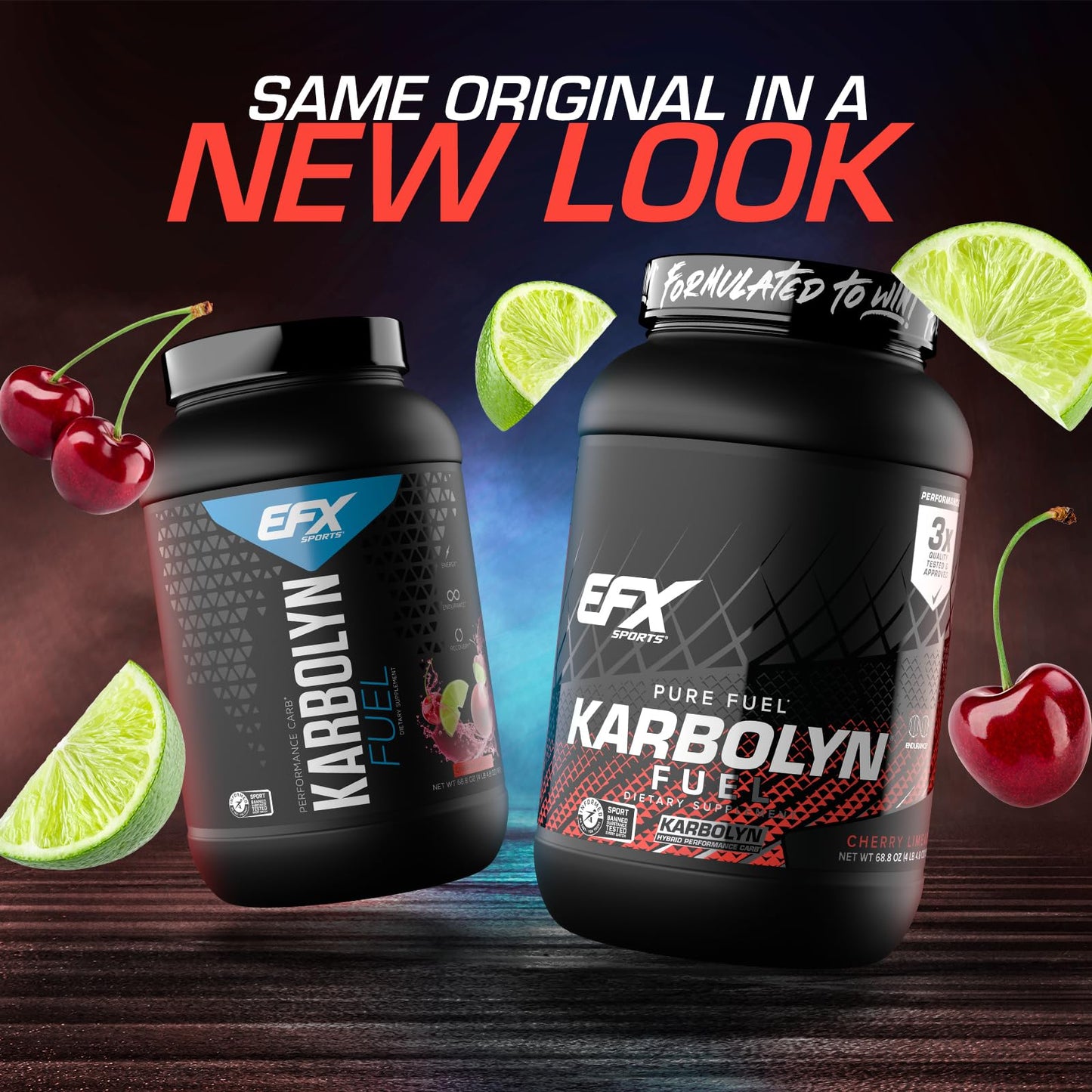 EFX Sports Karbolyn Fuel | Fast-Absorbing Carbohydrate Powder | Carb Load, Sustained Energy, Quick Recovery | Stimulant Free | 39 Servings (Neutral)