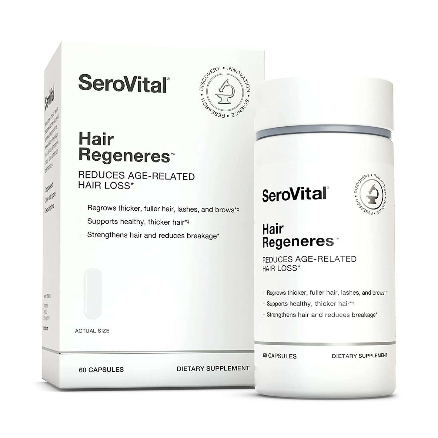 SeroVital Hair Regeneres 60ct Reduces Age Related Hair Loss