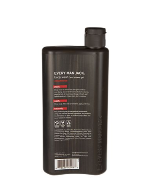 Body Wash & Shower Gel - Cedarwood (16.9 Fluid Ounces)