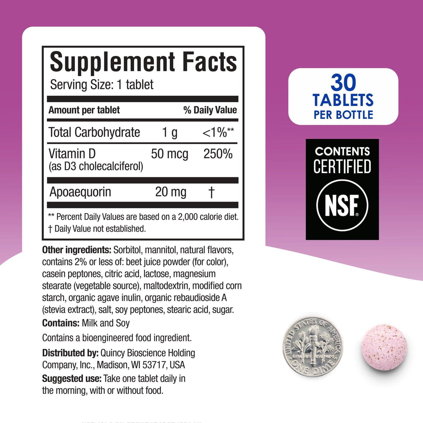 Prevagen Extra Strength Mixed Berry Chewables, 30ct 2 Pack, Prevagen with Apoaequorin & Vitamin D