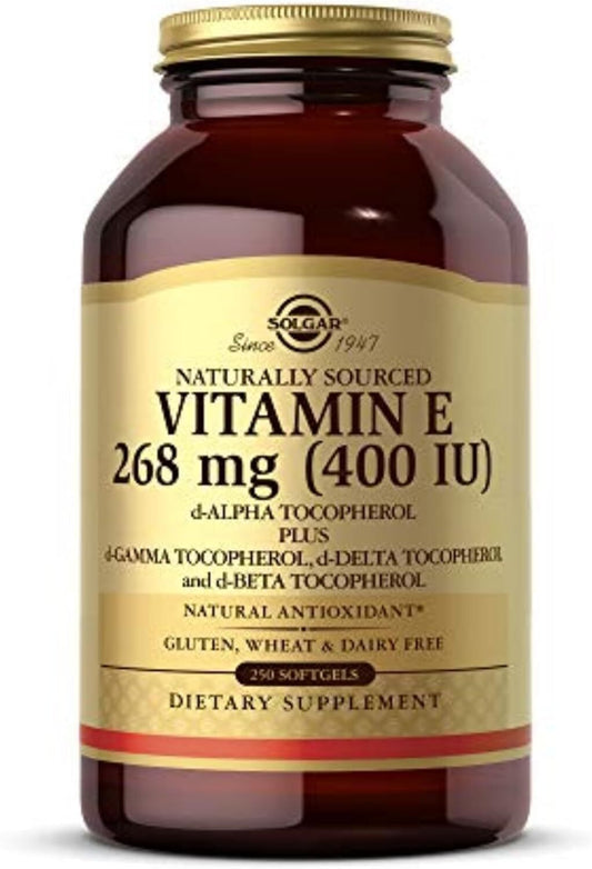 Solgar Vitamin E 268 mg ( 400 IU) Mixed 250 Softgel