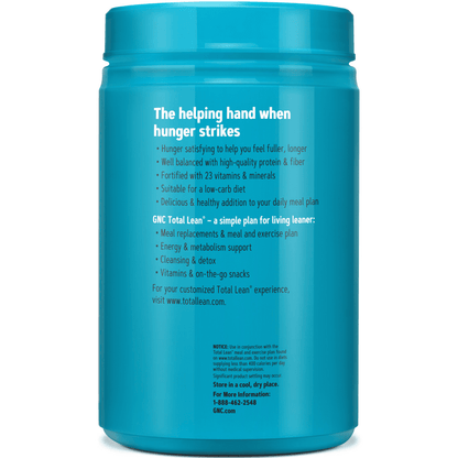 GNC Total Lean Shake 25 Burn French Vanilla 22oz  High Protein Meal Replacement