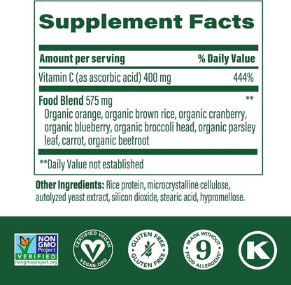 MegaFood Ultra C-400 60 Tablet