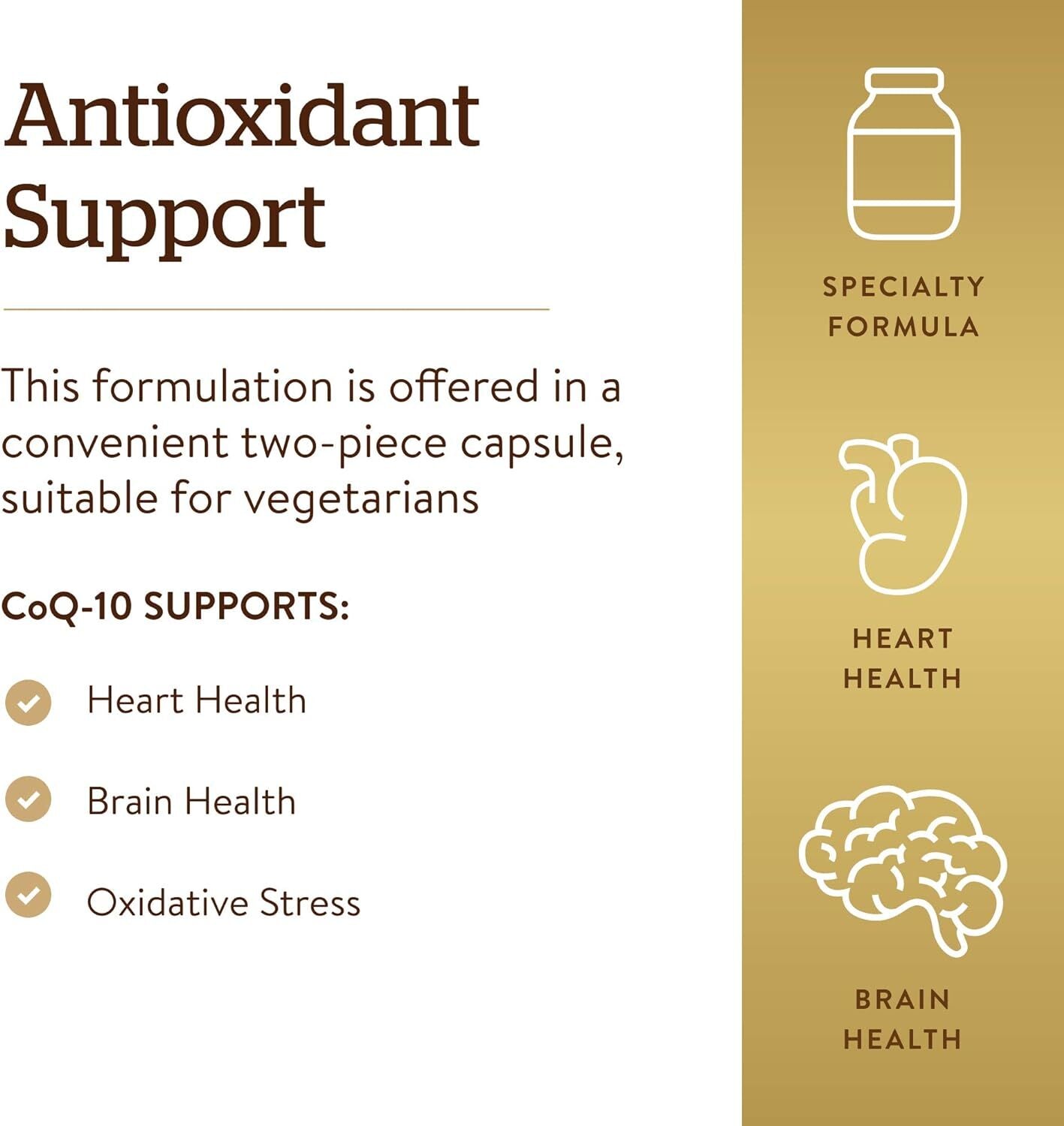Solgar Coenzyme Q-10 200mg 30 VegCap