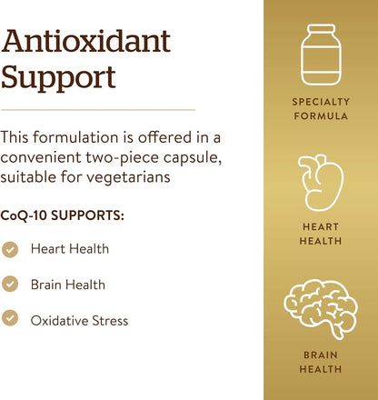 Solgar Coenzyme Q-10 200mg 30 VegCap
