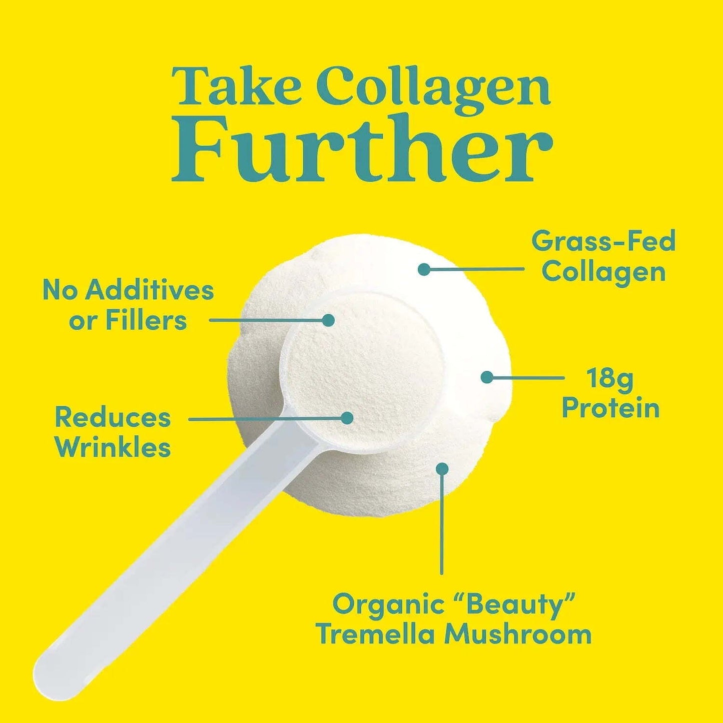 Further Food Vanilla Collagen Peptides Powder - 30 Servings