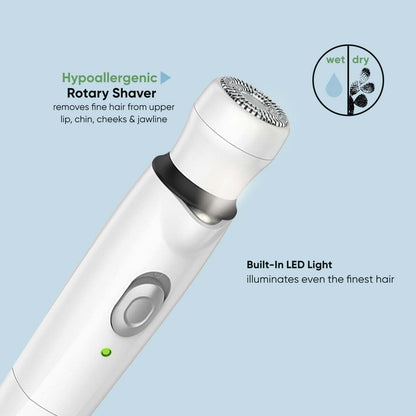 Conair Girlbomb All-in-One Face & Body Trimmer LED Lht Cordless Rechargeable NEW