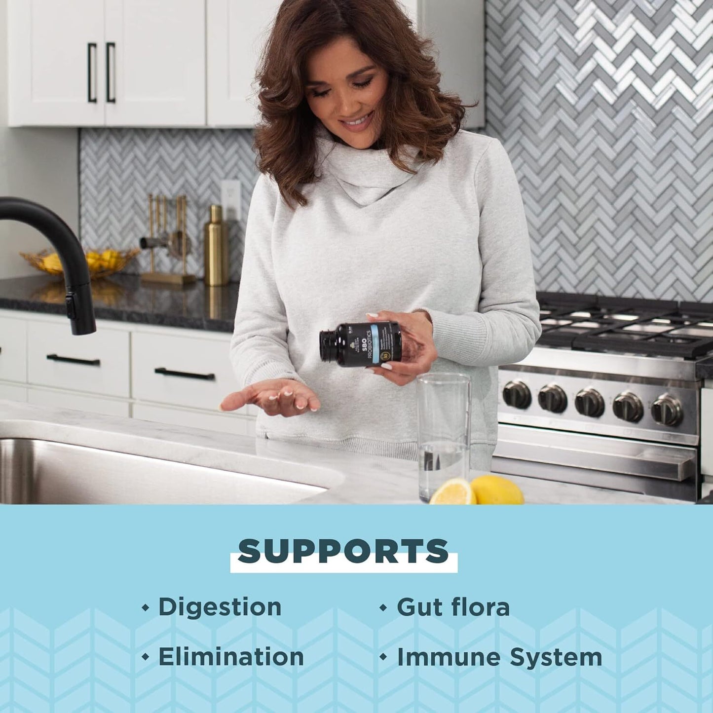 Ancient Nutrition SBO Probiotics Ultimate 50 Billion CFU 60 Caps