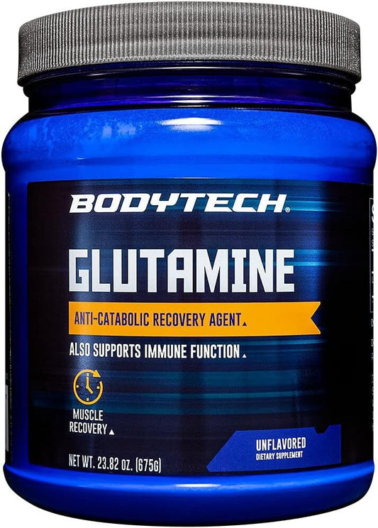 BodyTech Glutamine Powder Unflavored (23.82 oz./150 Servings) Pack of 2