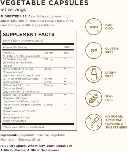 Solgar No. 7 Join Support Vegetable Capsule - 60 Count