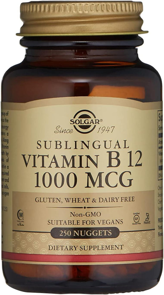 Solgar Sublingual Vitamin B 12 1,000 mcg 250 Ct