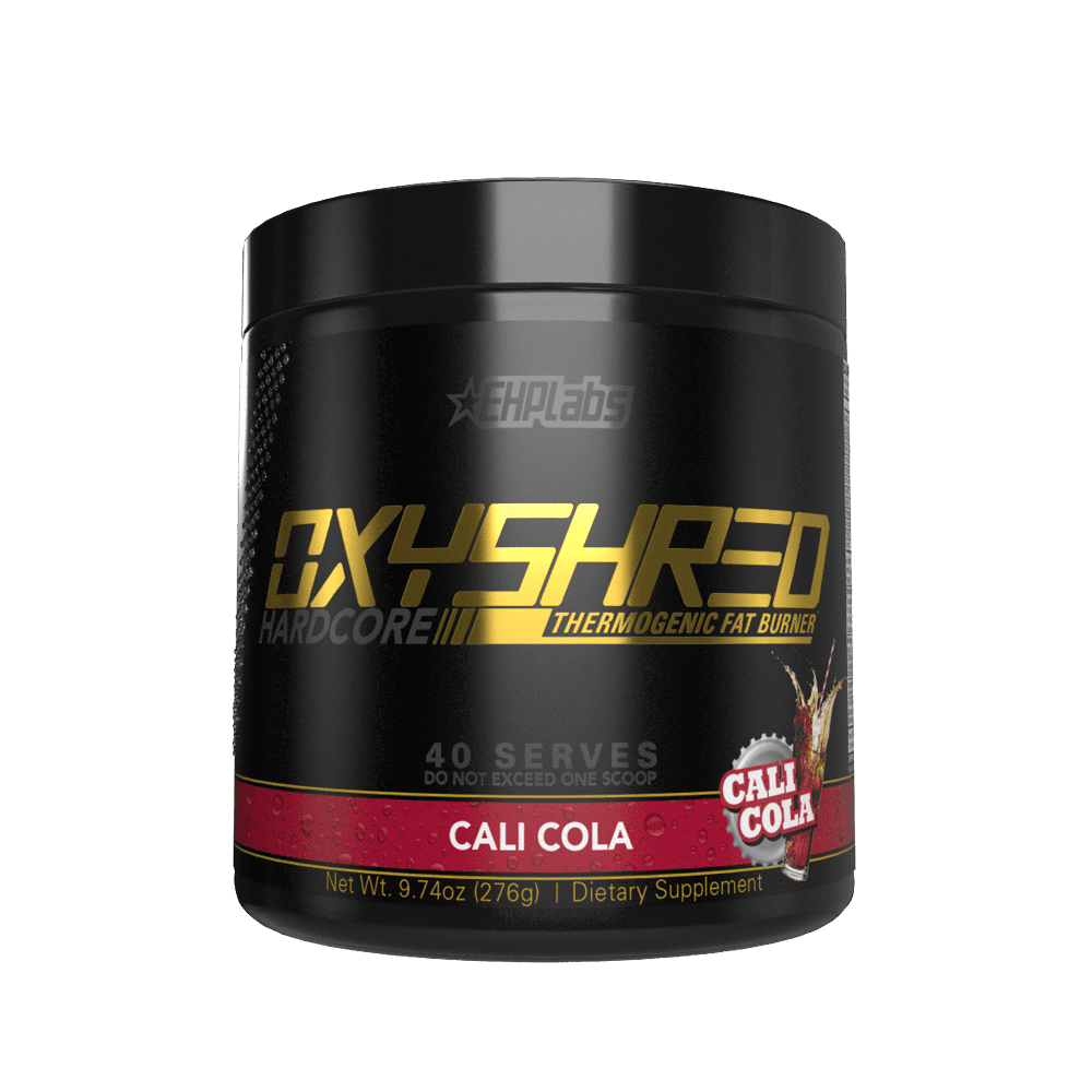 EHPlabs OxyShred Hardcore Pre Workout Powder - Cali Cola, 40 Servings
