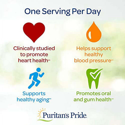 Puritan's Pride Q-Sorb Coq10 100Mg, Supports Heart Health,  60 Ct