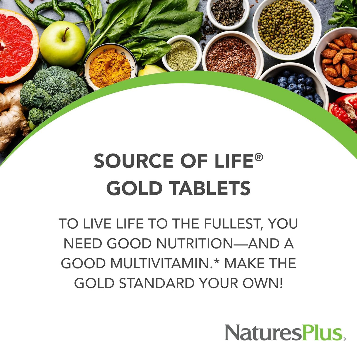 Nature's Plus Source of Life Gold 180 Tablets