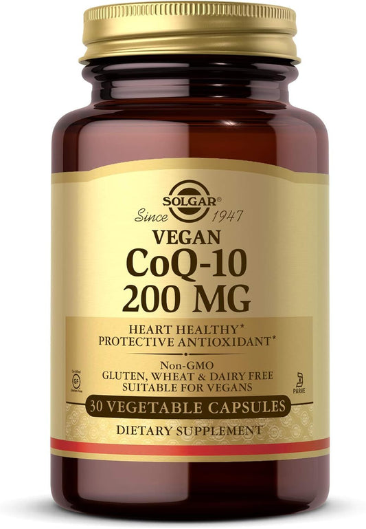 Solgar Coenzyme Q-10 200mg 30 VegCap