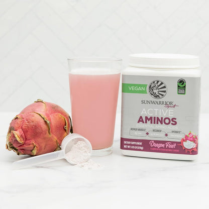 Sunwarrior Active Aminos Dragon Fruit Flavor 570g