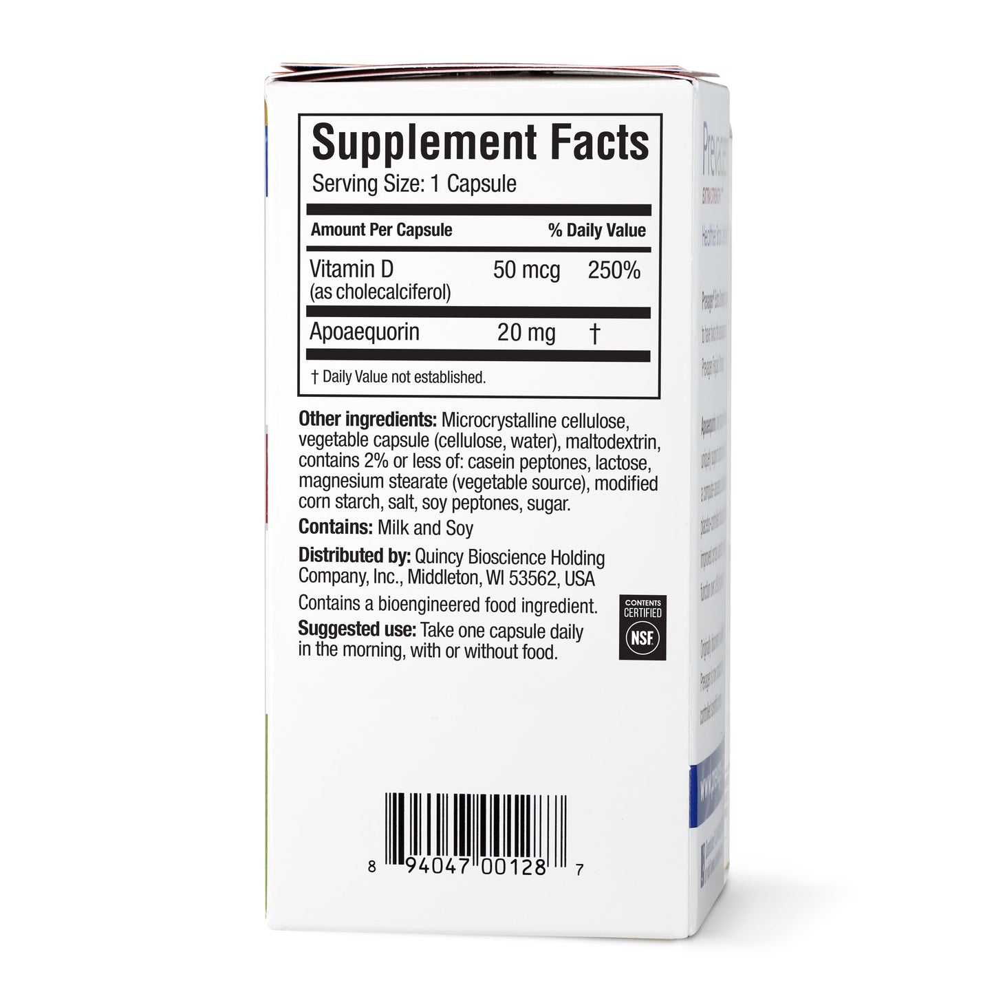 Prevagen Extra Strength Capsules, 60ct 2 Pack, Prevagen with Apoaequorin & Vitamin D