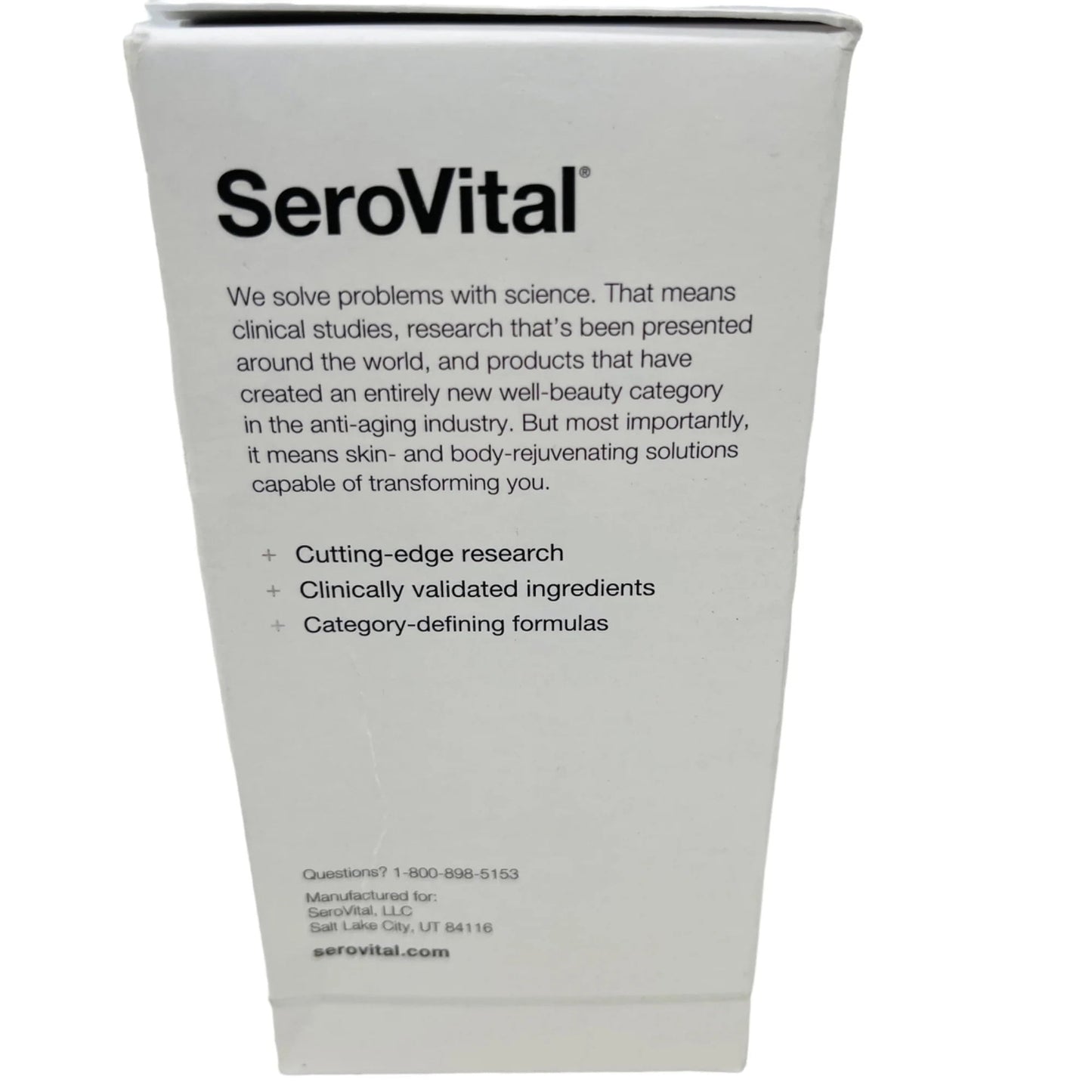 SeroVital Hair Regeneres 60ct Reduces Age Related Hair Loss