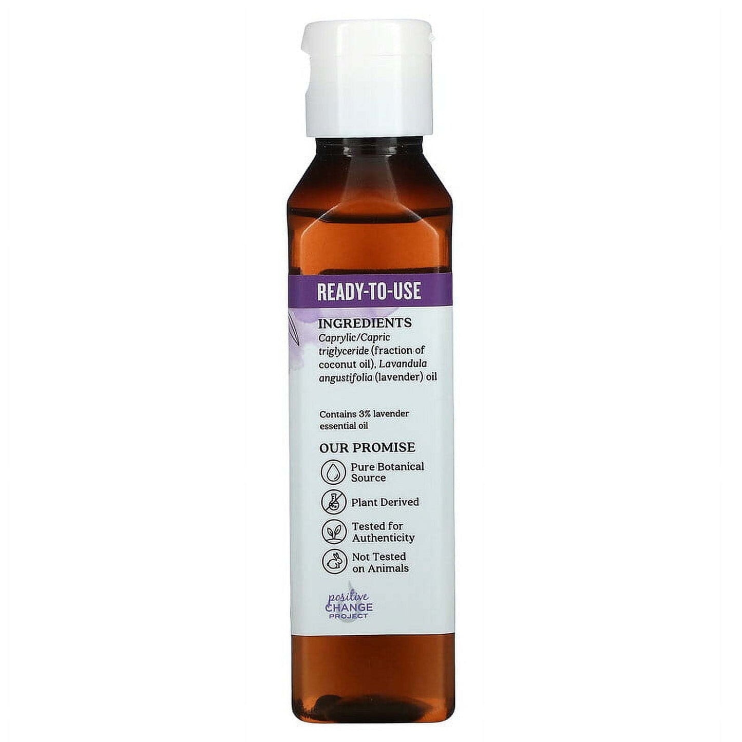 Aura Cacia Pure Essential Oil Lavender 4 fl oz (118 ml) Pack of 2