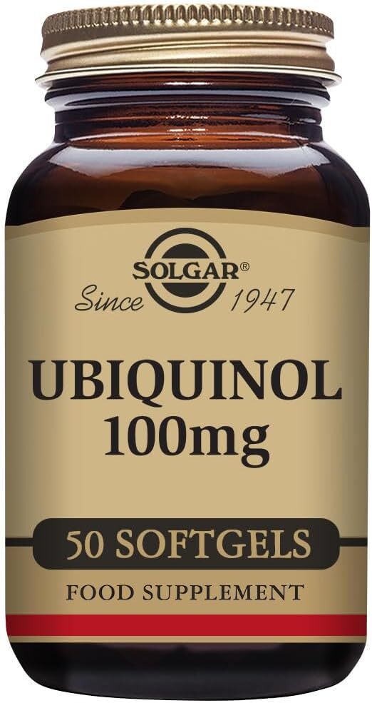 Solgar Ubiquinol 100 mg Reduced CoQ-10 50 Softgels