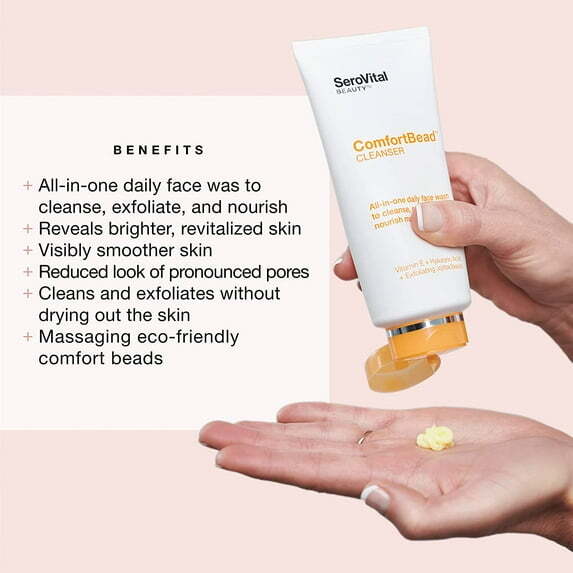 SeroVital Comfort Bead Cleanser 5.5 oz – New & Unused, No Retail Box, Pack of 2