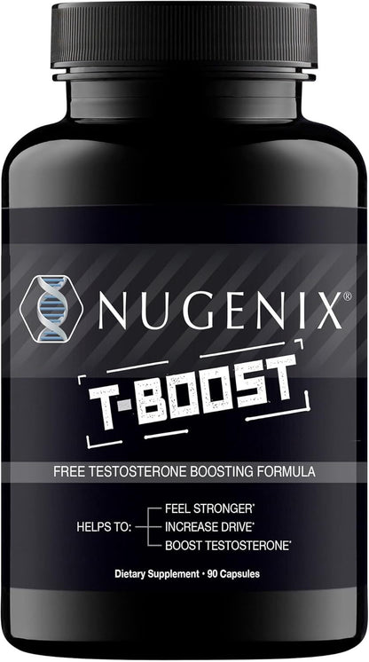 Nugenix T Boost - Free Testosterone Booster 90 Ct (Pack of 2)