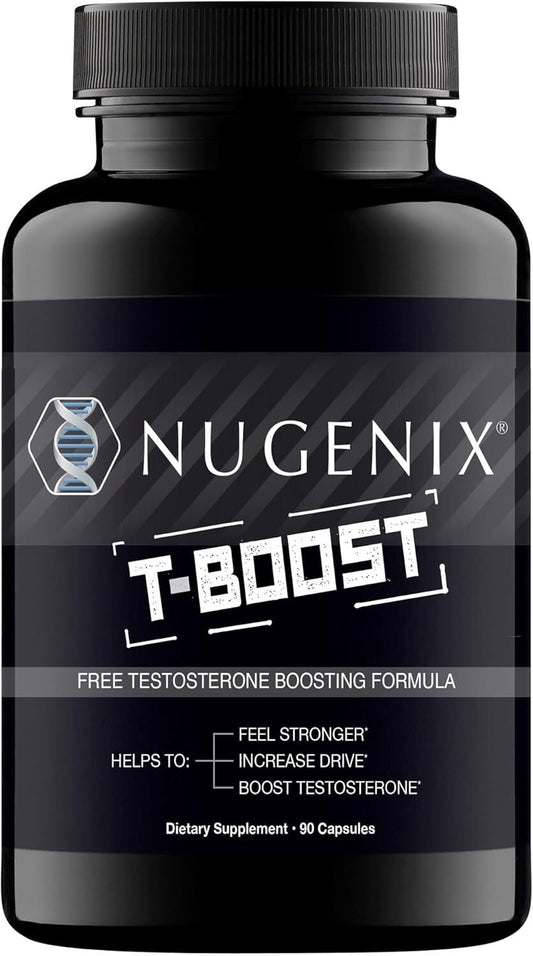 Nugenix T Boost - Free Testosterone Booster 90 Ct (Pack of 2)