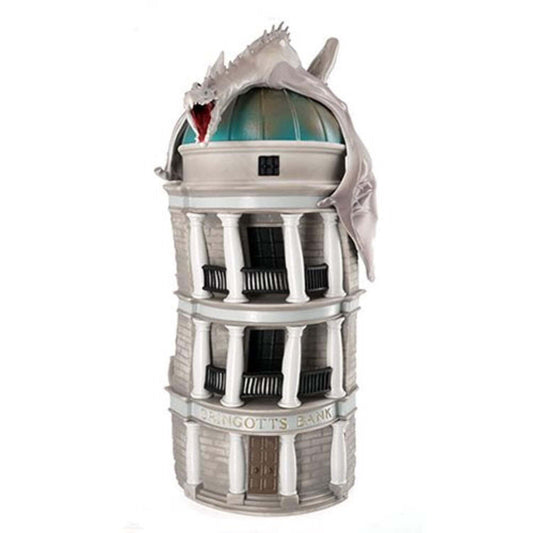 Harry Potter Diagon Alley Gringotts Bank Dragon PVC Figure Coin Bank Piggy Bank