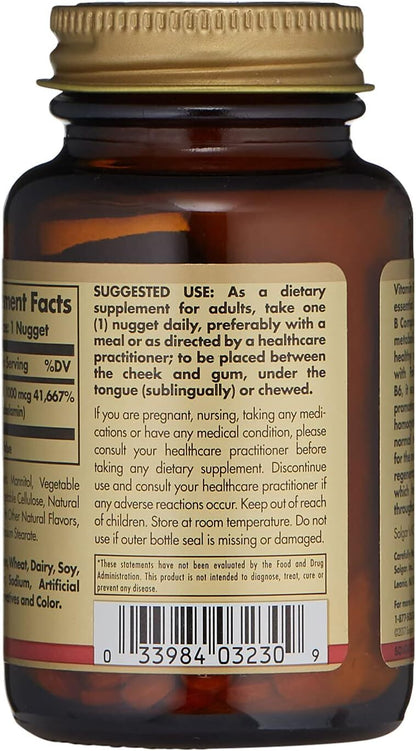 Solgar Sublingual Vitamin B 12 1,000 mcg 250 Ct