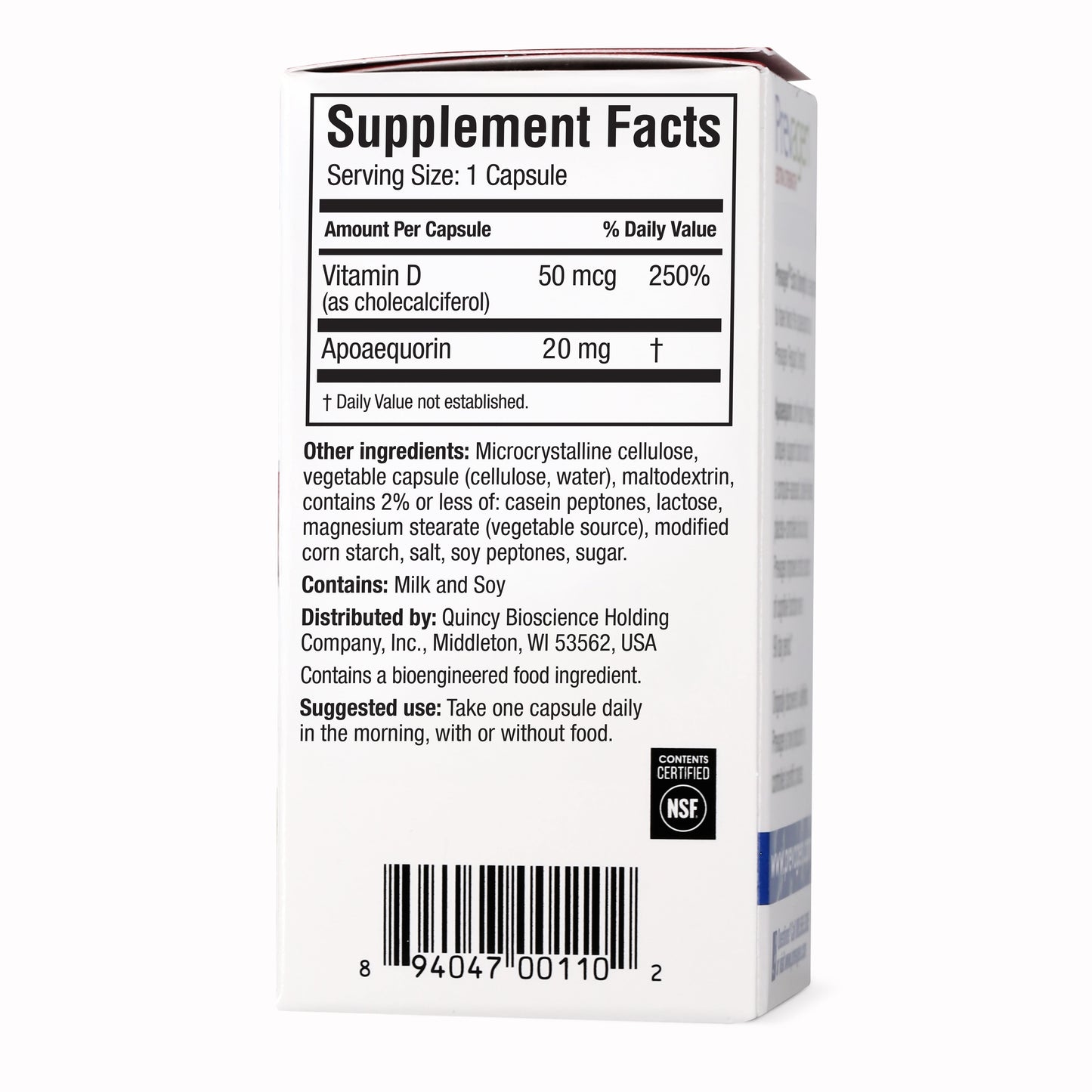 Prevagen Extra Strength Capsules, 30ct 2 Pack, Prevagen with Apoaequorin & Vitamin D