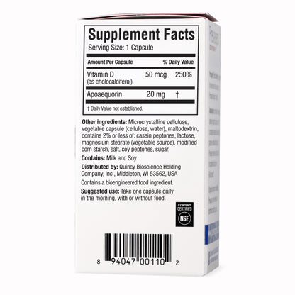 Prevagen Extra Strength Capsules, 30ct 2 Pack, Prevagen with Apoaequorin & Vitamin D