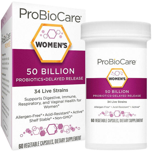 Probiocare Probiotic for Women - 50 Billion CFUs (60 ct) Exp: 03/2025