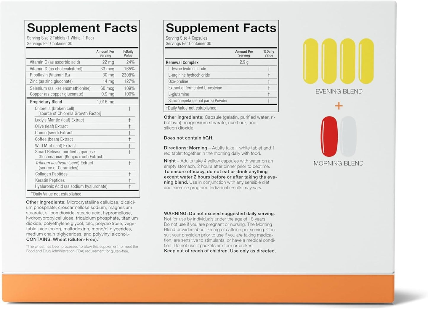Serovital Advanced 180 Caps + Vital Proteins Collagen 360 Caps Wellness Bundle