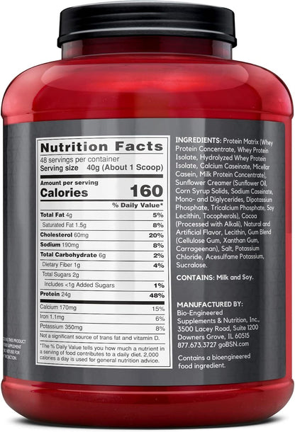 Syntha-6® Edge, Protein Powder Drink Mix, Chocolate Milkshake, 4.23 lb (1.92 kg)