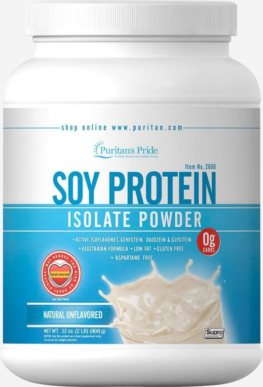 Puritan's Pride Soy Protein Isolate Powder-32 oz Powder