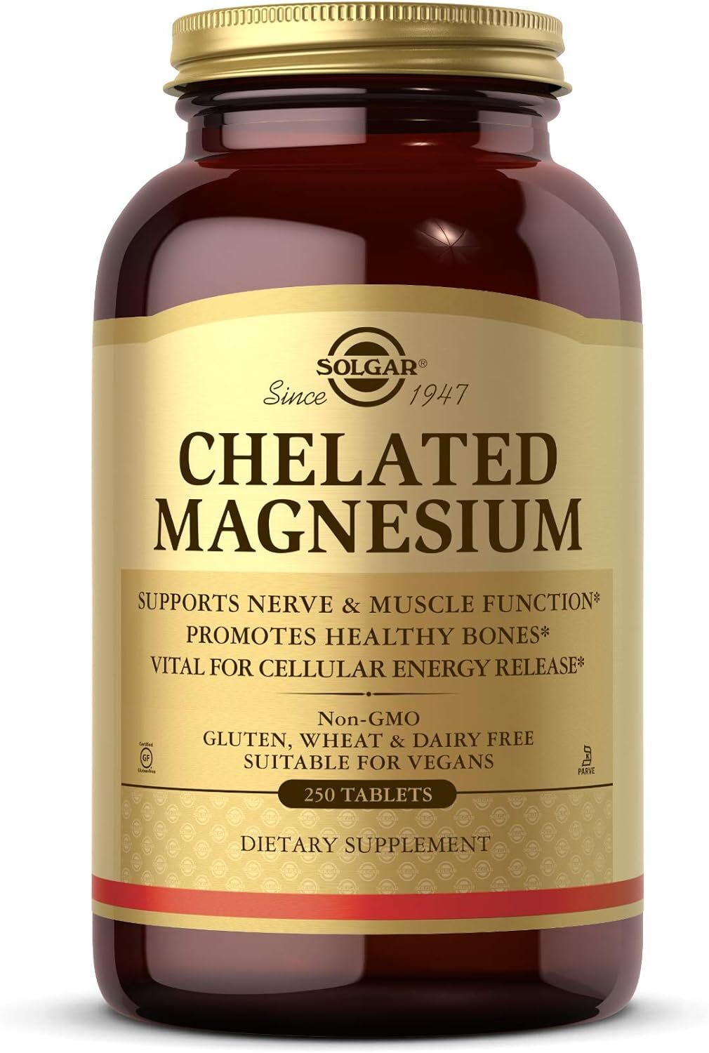 Solgar Chelated Magnesium 250 Tablets