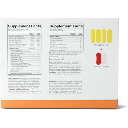 SeroVital Bundle Fruit Punch Powder 14ct + Advanced 120 Ct+60 Tab 30 Day Dietary