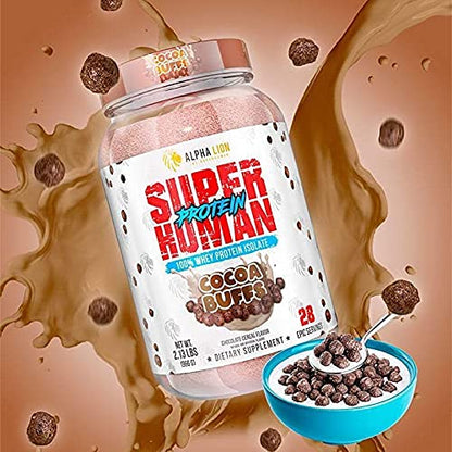 ALPHA LION Superhuman Whey Protein Powder, Great Tasting Pure Whey Protein Isolate, Low Carb, Low Sugar, No Bloat Post Workout, Muscle Recovery & Growth (28 Servings, Orange Gainsicle)
