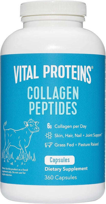 Serovital Advanced 180 Caps + Vital Proteins Collagen 360 Caps Wellness Bundle