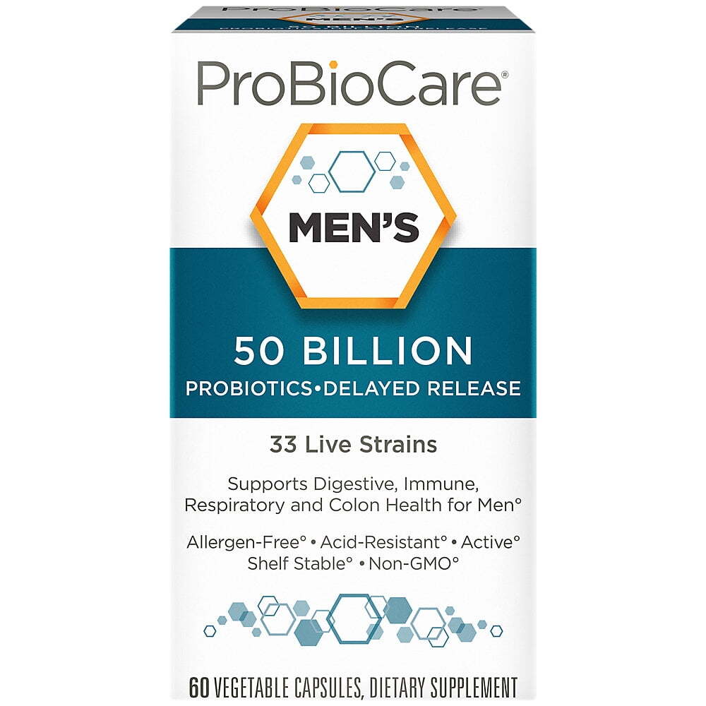 ProBioCare Men's Probiotic 50 Billion 60 Caps