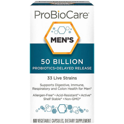 ProBioCare Men's Probiotic 50 Billion 60 Caps